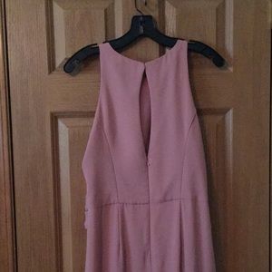 David’s Bridal Desert Coral pink bridesmaid dress